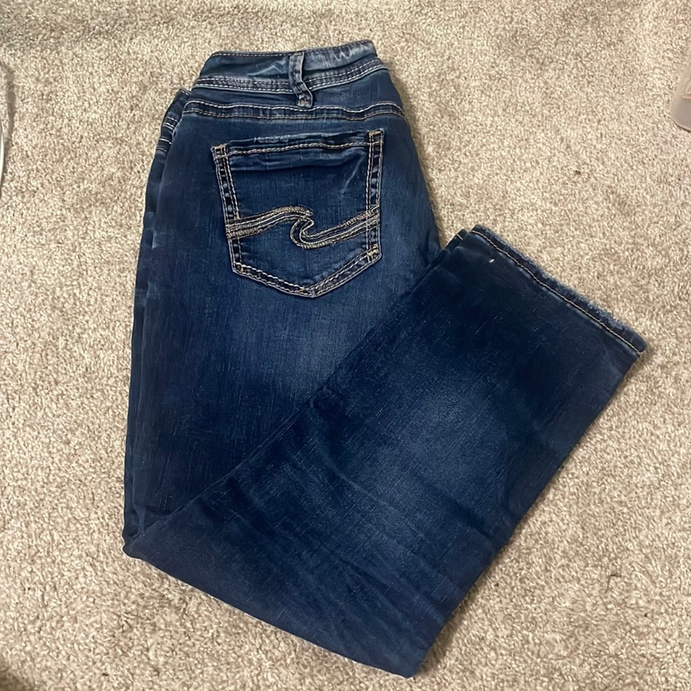 Silver Jeans (Capris)